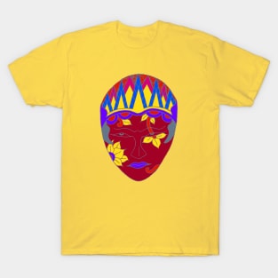 flower on face T-Shirt